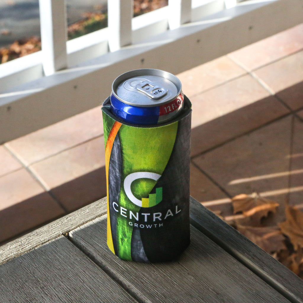 Full Color 12 oz Slim Can Cooler