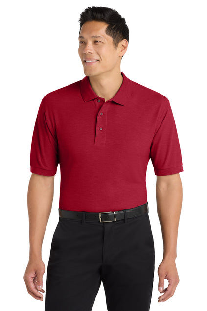 25 Custom Embroidered Polo Shirts – Premium Port Authority® Silk Touch™ – San Diego