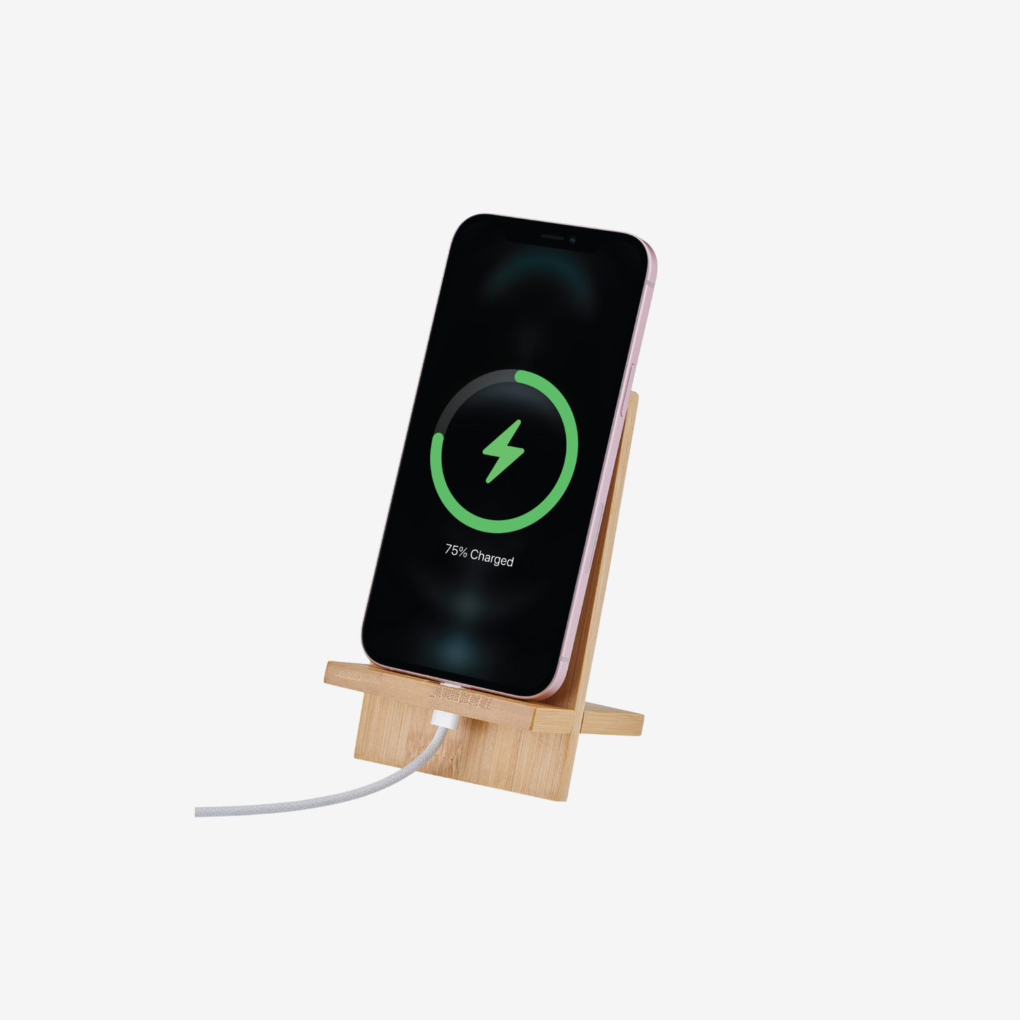 Deluxe Bamboo Phone Holder & Stand