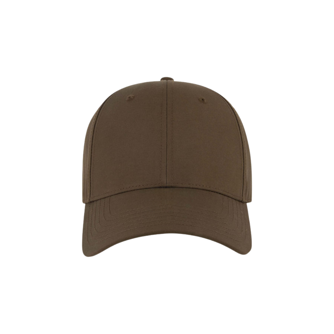 100 Premium 5 Panel Custom Embroidered Hats Solid Dark Brown – Fast Same-Day Pickup, Pro Goodie Promotion