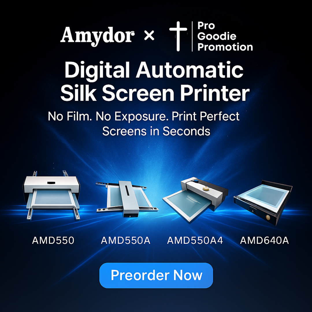 Amydor Automatic Screen Print Maker Series | Pro Goodie Promotion