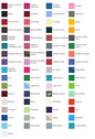 Color Chart for 100 Custom T-Shirts – See All Available Colors for Full-Color Printing by Pro Goodie Promotion