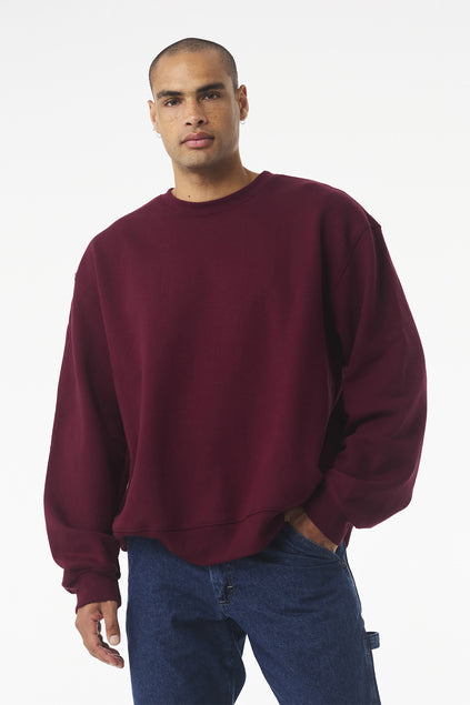 BELLA+CANVAS Unisex 10-Ounce Heavyweight Crewneck Sweatshirt – Custom Printing & Embroidery