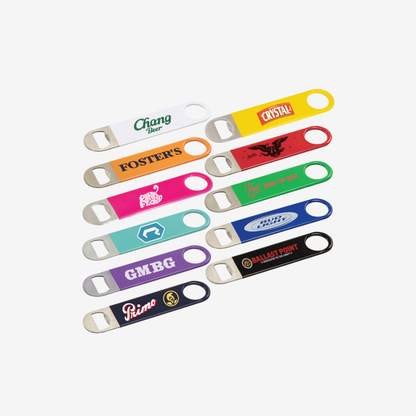 Vinyl Wrapped Paddle Style Bottle Opener