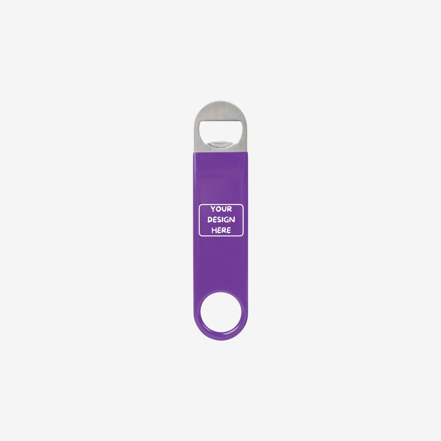 Vinyl Wrapped Paddle Style Bottle Opener