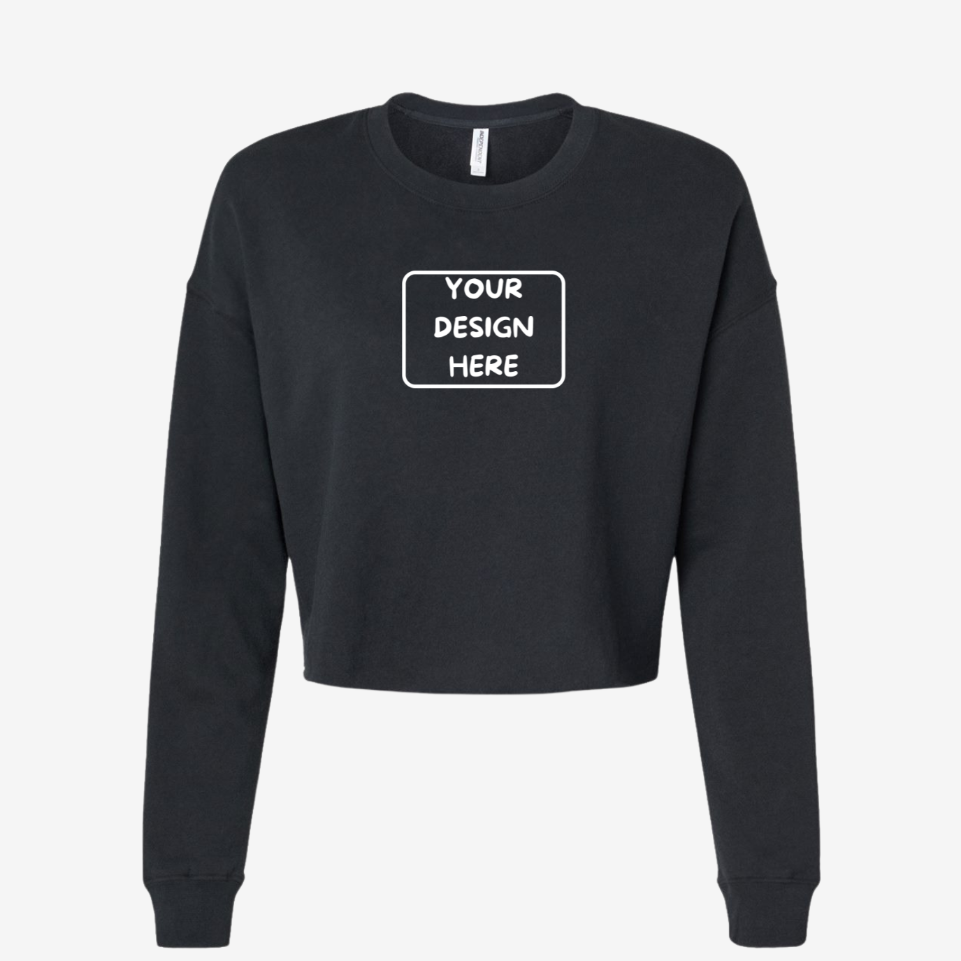 Independent Trading Co. Women's Crop Crew Pullover