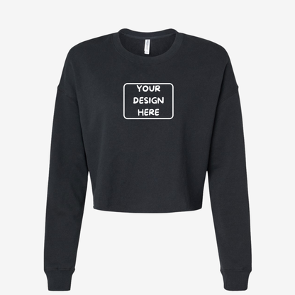 Independent Trading Co. Women's Crop Crew Pullover