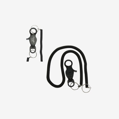 "Lobster" Clip w/20" Long Coil Keyring