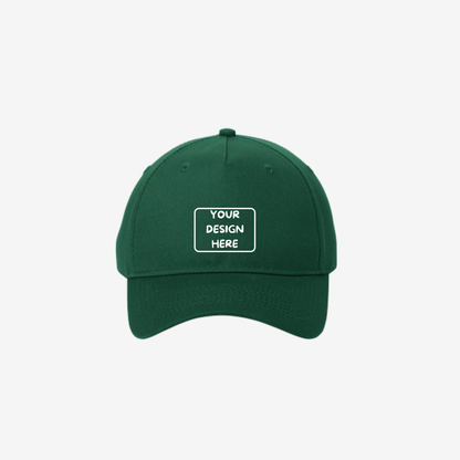 Port Authority Five-Panel Twill Cap