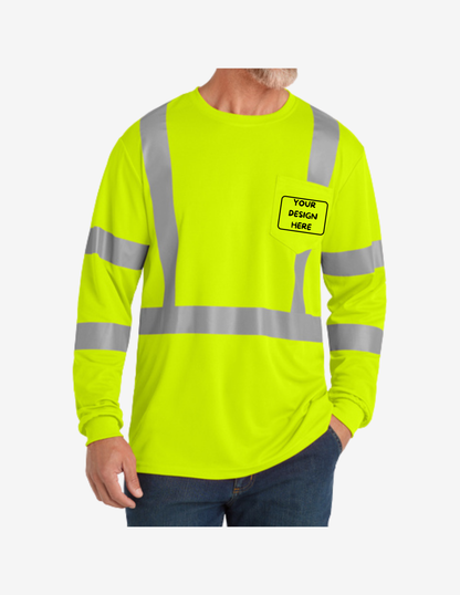 CornerStone Class 3 Mesh Long Sleeve Safety T-shirt