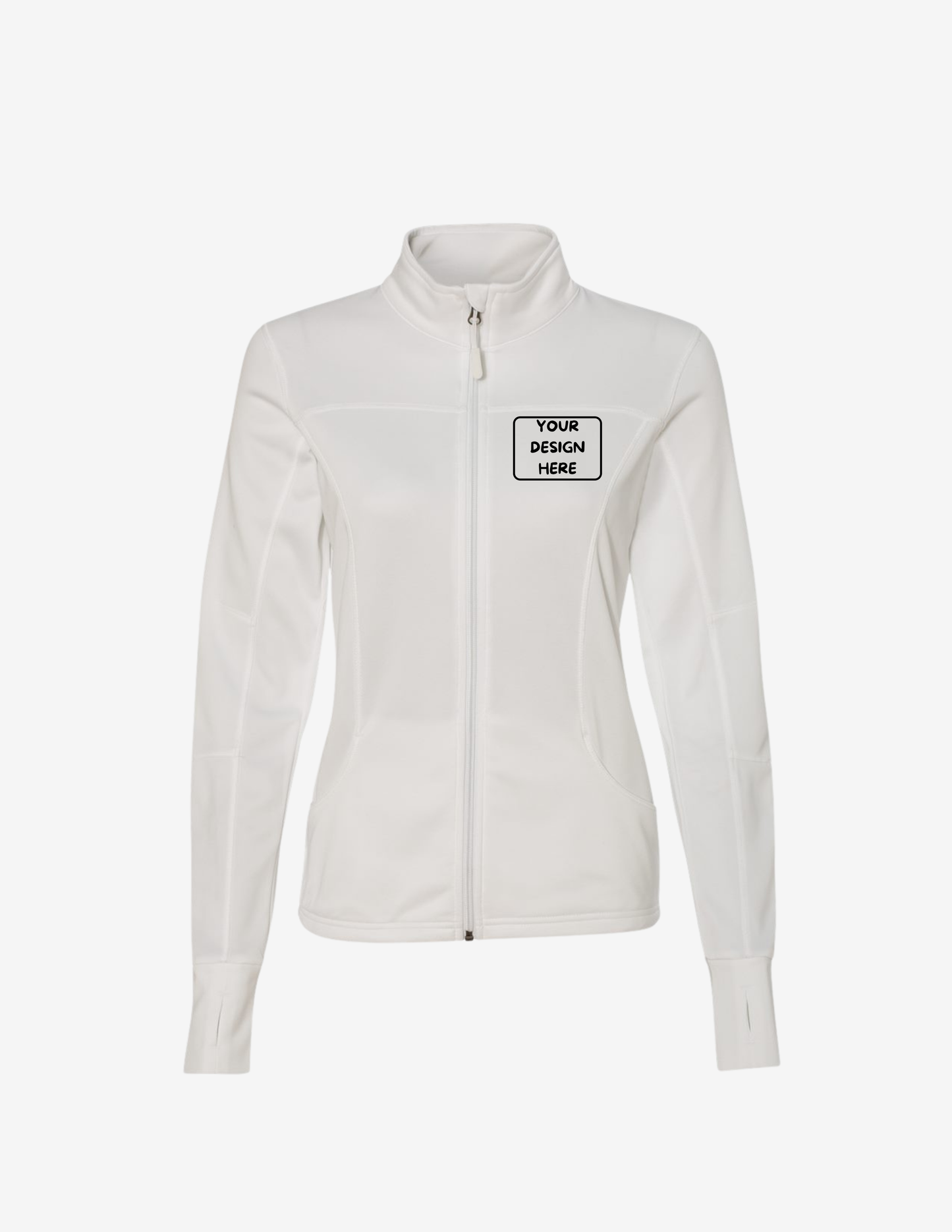 Independent Trading Co. Women’s Poly-Tech Full-Zip Track Jacket