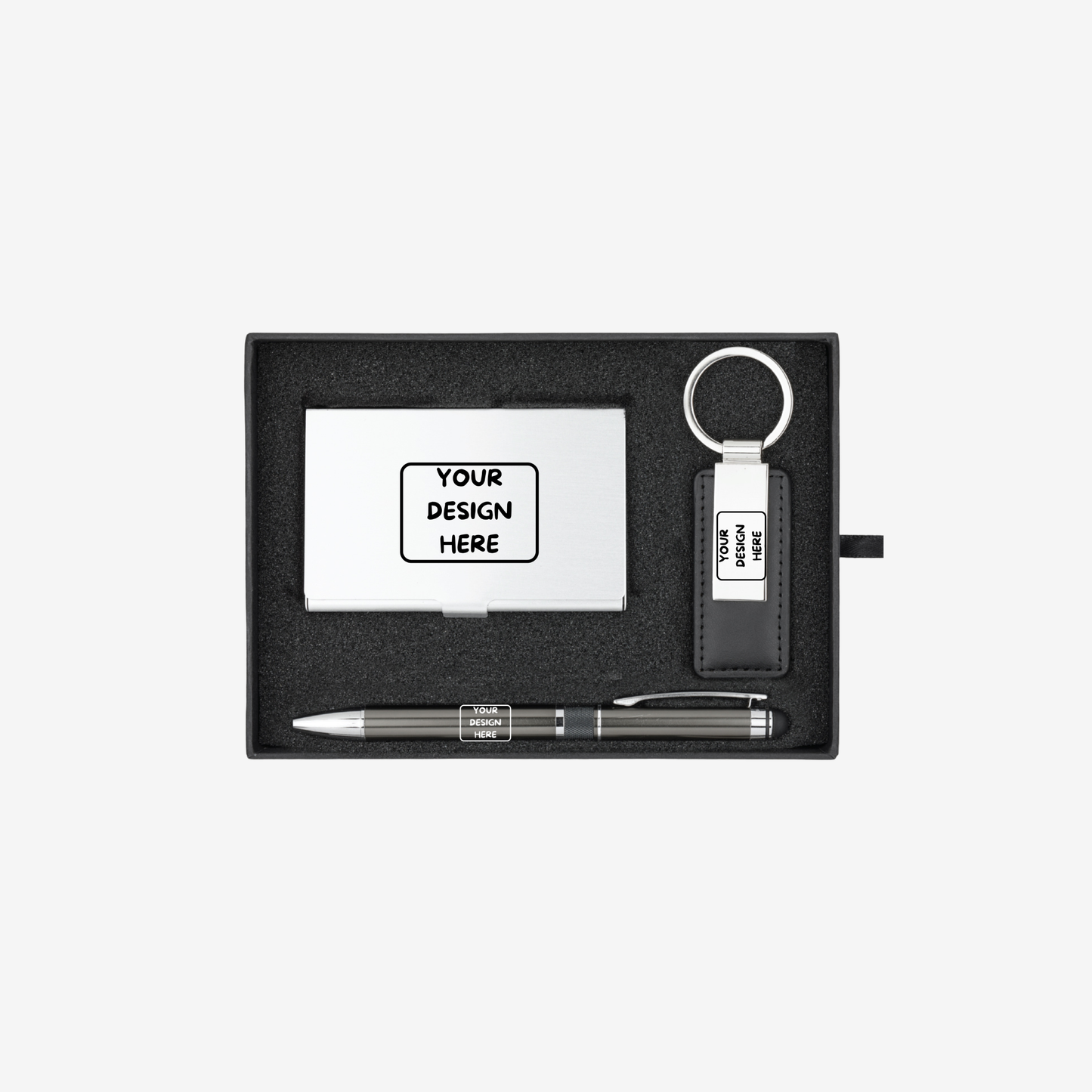 Embassy Card Holder Pen and Keyring Gift Set