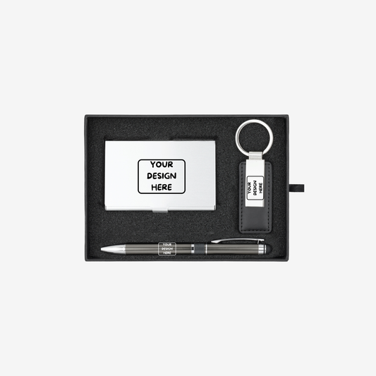 Embassy Card Holder Pen and Keyring Gift Set