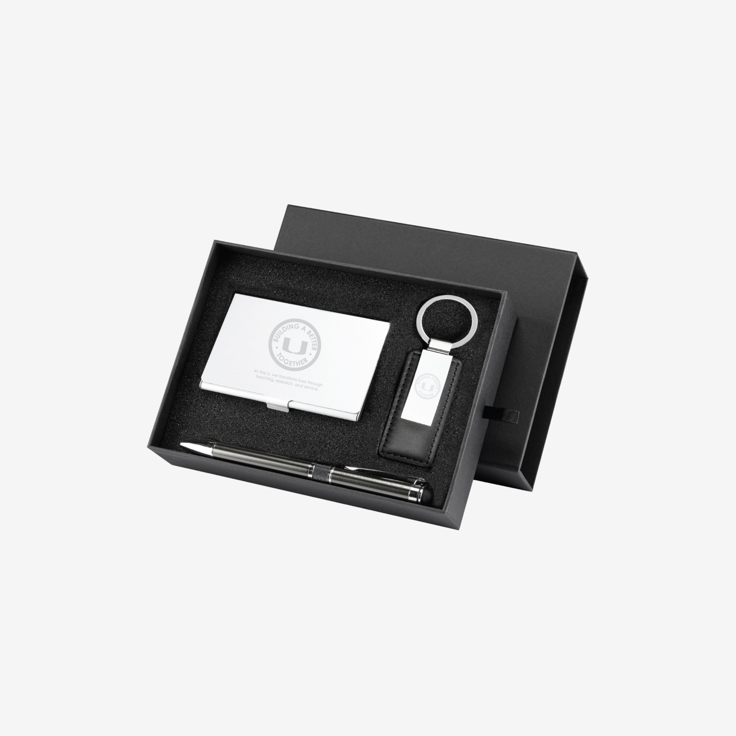 Embassy Card Holder Pen and Keyring Gift Set