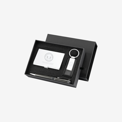 Embassy Card Holder Pen and Keyring Gift Set