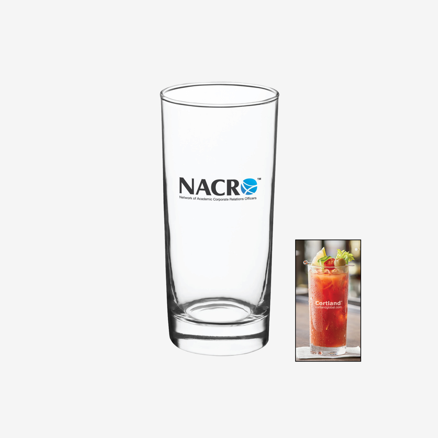 16 oz. Slim Beverage Glass
