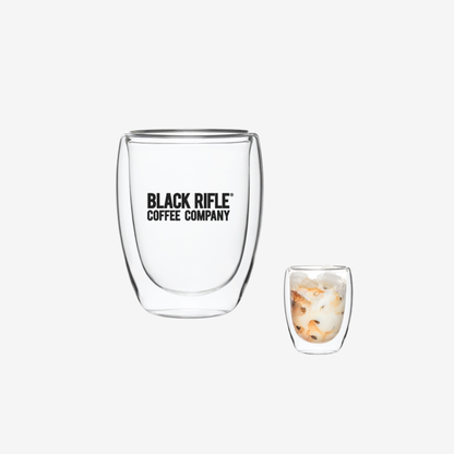 12 oz. Double Walled Latte Glass Mug