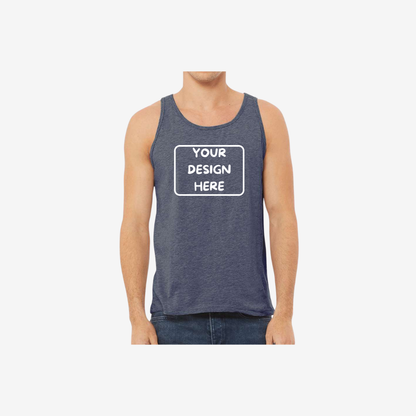 BELLA + CANVAS Unisex Heather CVC Tank | Custom Soft Premium Tank Tops