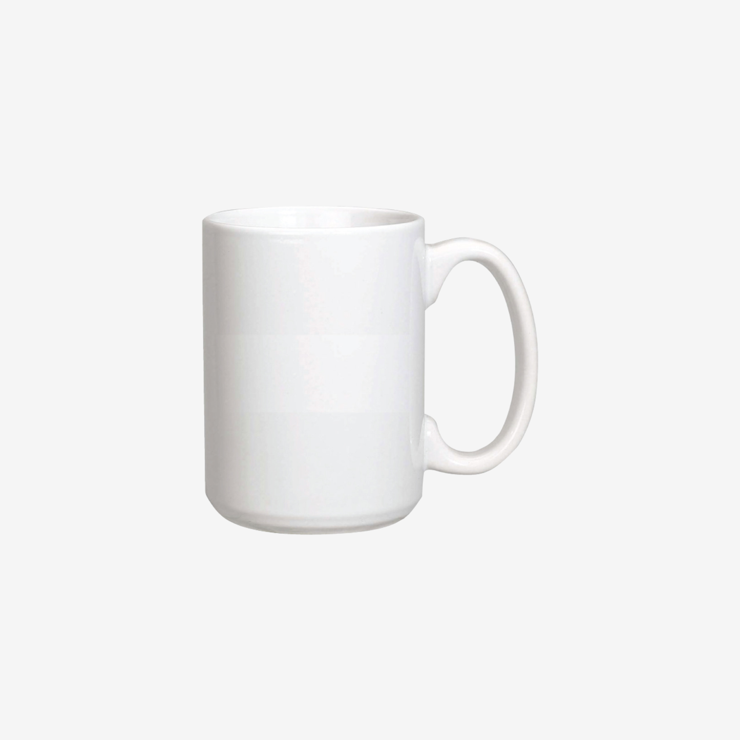 15 oz. Giant White Ceramic Mug