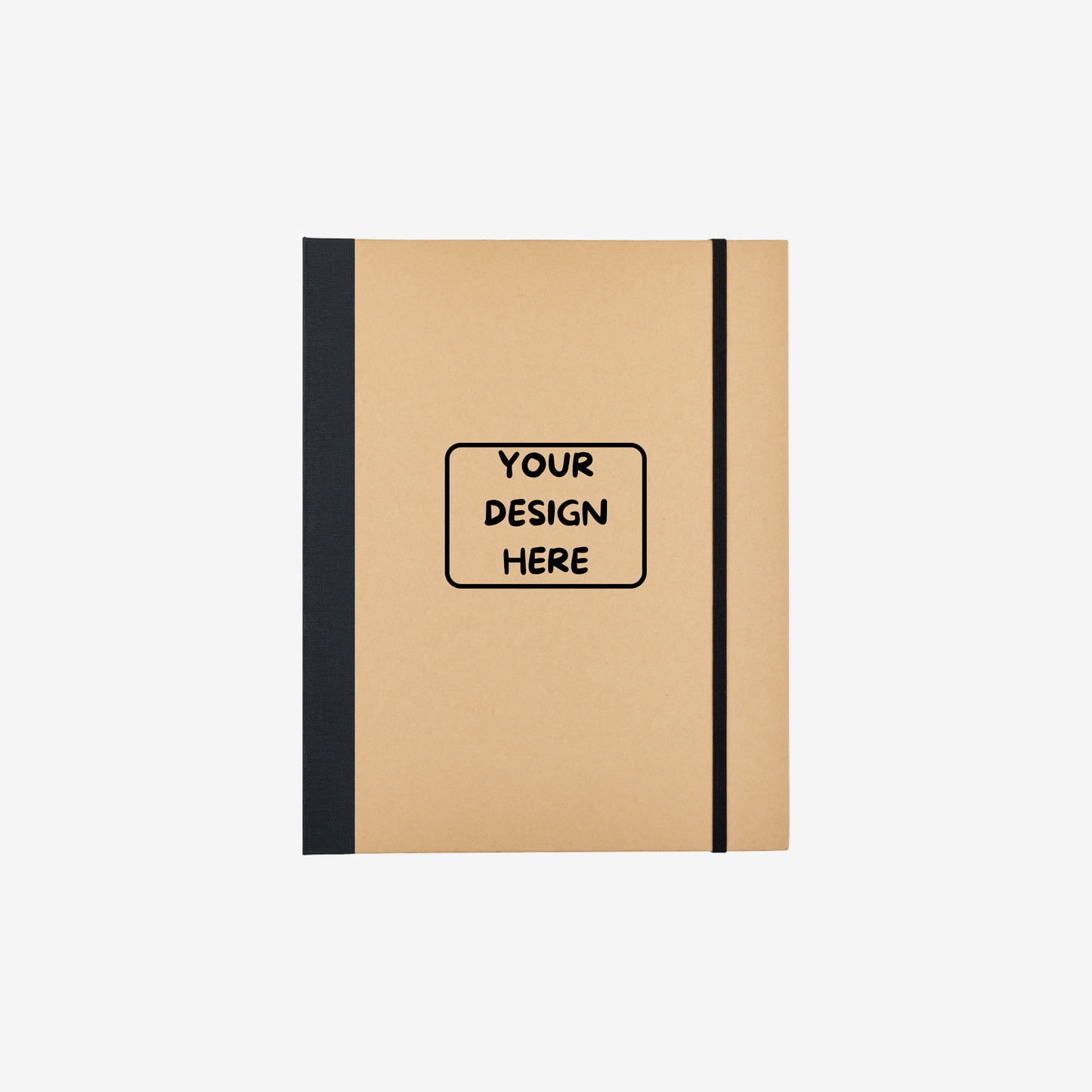 Recycled Cardboard Notebook w/ Notepad and Sticky Notes