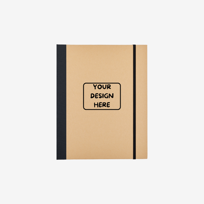 Recycled Cardboard Notebook w/ Notepad and Sticky Notes