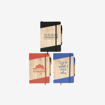 Bamboo Journal Notebook w/ Pen
