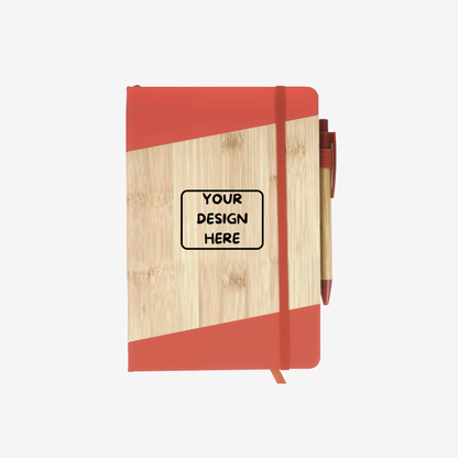 Bamboo Journal Notebook w/ Pen