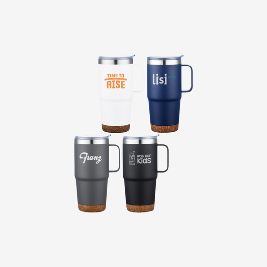 Cork Bottom Polar 24 oz. Vacuum Insulated Travel Mug