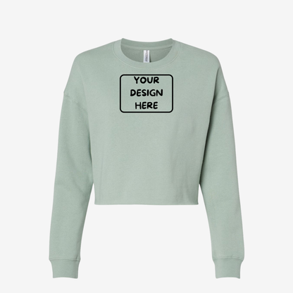 Independent Trading Co. Women's Crop Crew Pullover