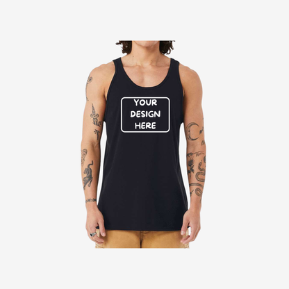 BELLA + CANVAS Unisex Heather CVC Tank | Custom Soft Premium Tank Tops