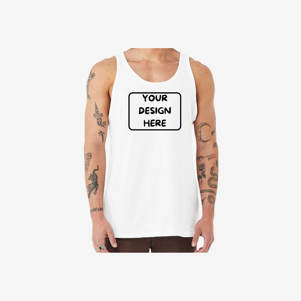 BELLA + CANVAS Unisex Heather CVC Tank | Custom Soft Premium Tank Tops