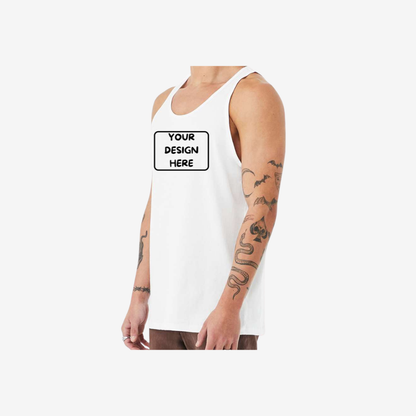 BELLA + CANVAS Unisex Heather CVC Tank | Custom Soft Premium Tank Tops