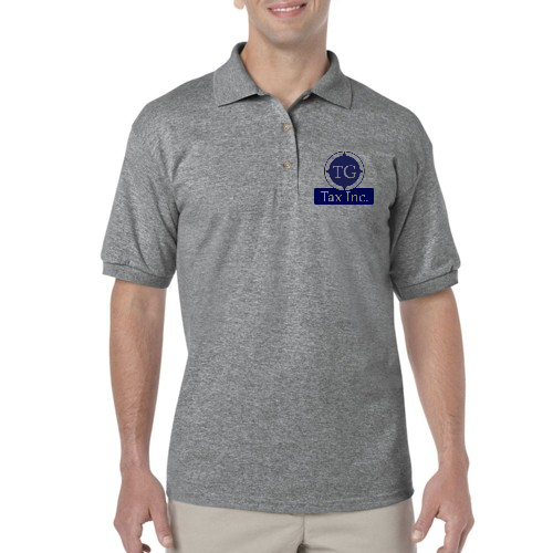 TG Tax Inc - Custom Embroidered Golf Polo (Embroidering Only)