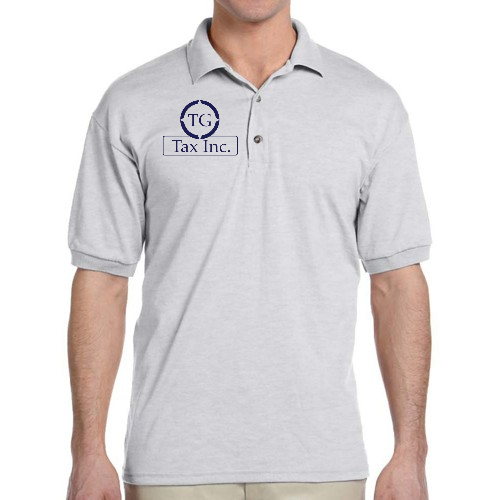 TG Tax Inc - Custom Embroidered Golf Polo (Embroidering Only)