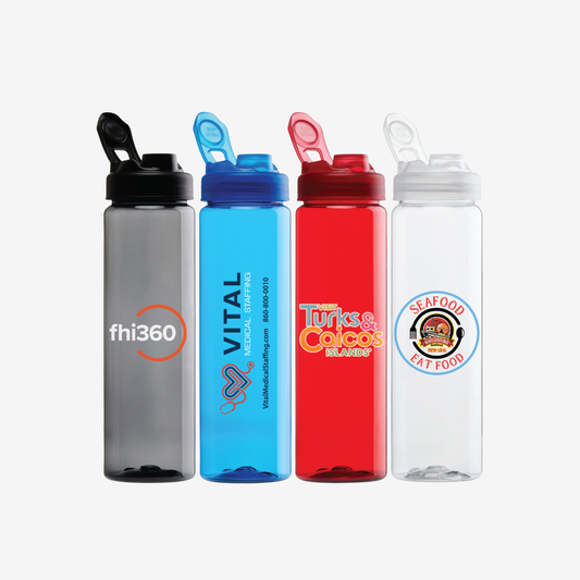 Malibu 25 oz. PET Bottle with Flip Lid