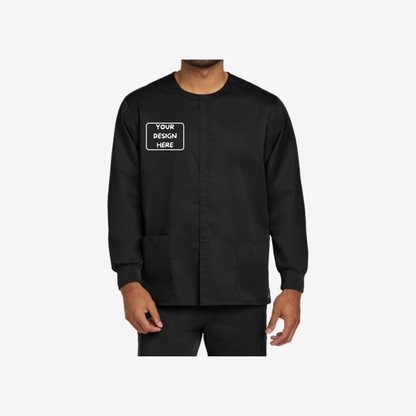 Wink Unisex WorkFlex Snap-Front Scrub Jacket