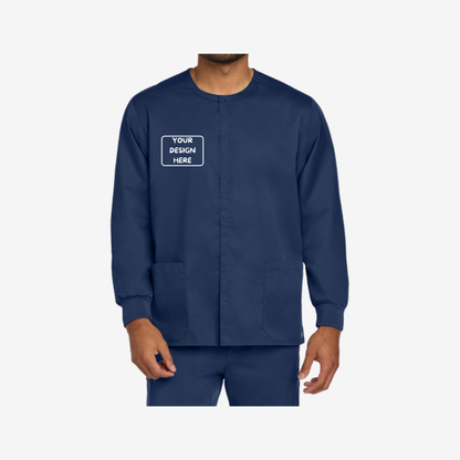 Wink Unisex WorkFlex Snap-Front Scrub Jacket