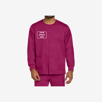 Wink Unisex WorkFlex Snap-Front Scrub Jacket