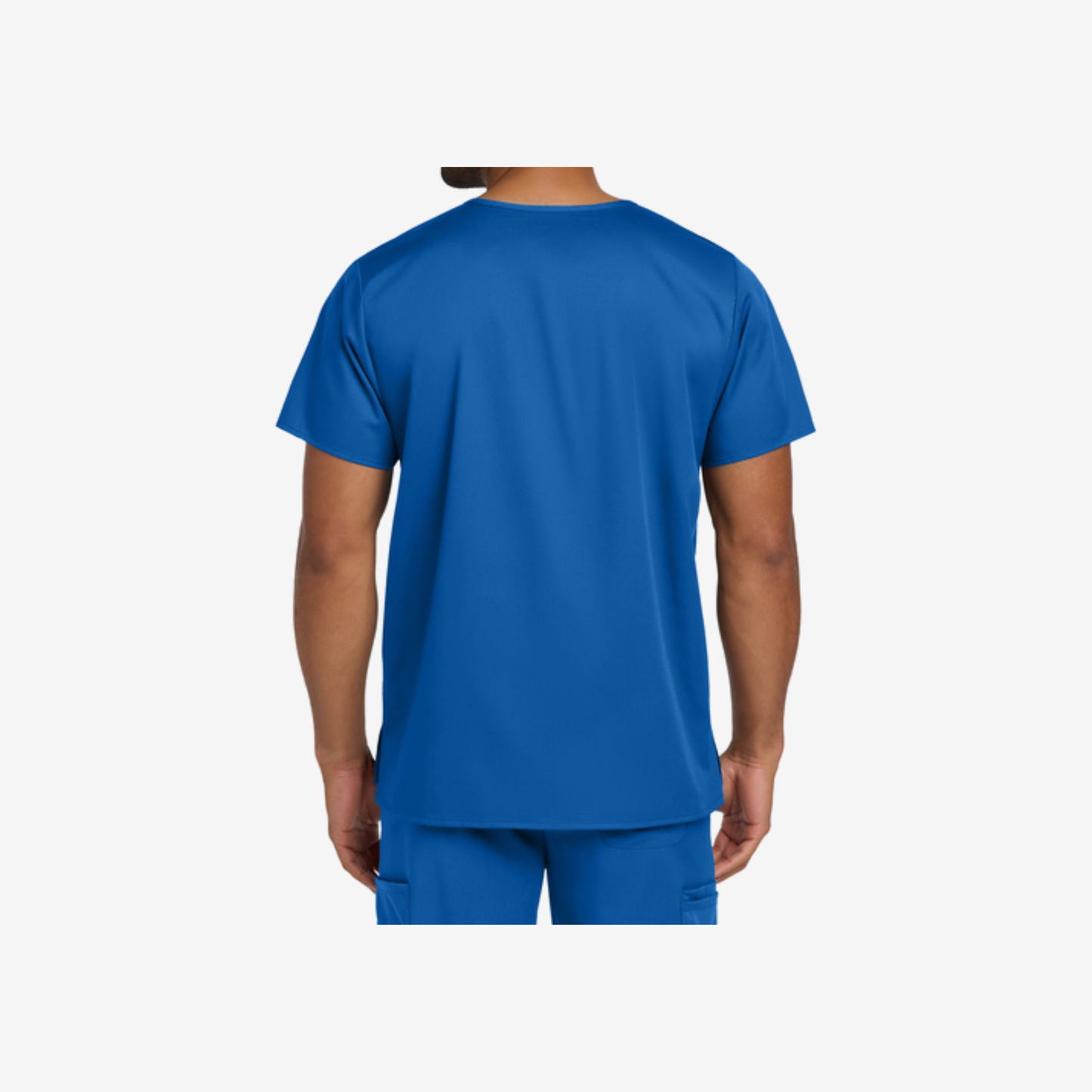 Wink Unisex Chest Pocket V-Neck Scrub Top