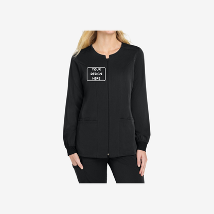 Wink Women’s Premiere Flex Full-Zip Scrub Jacket