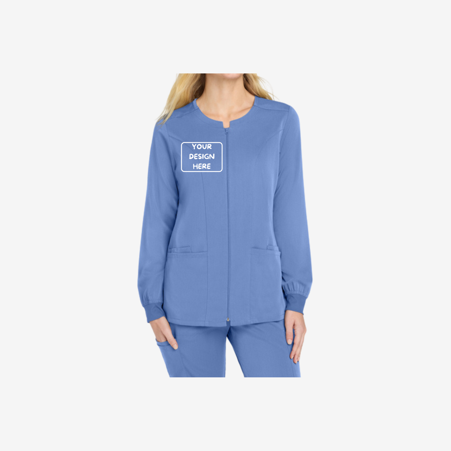 Wink Women’s Premiere Flex Full-Zip Scrub Jacket