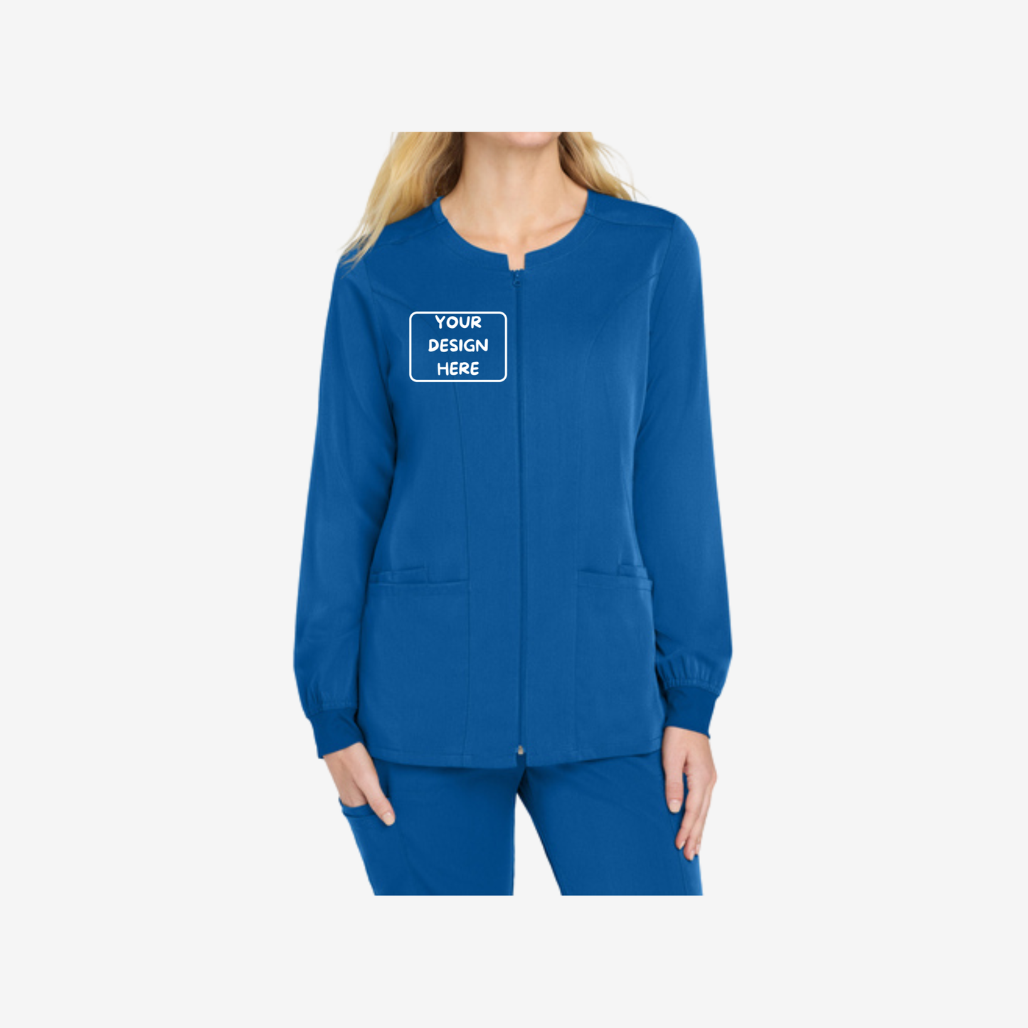 Wink Women’s Premiere Flex Full-Zip Scrub Jacket