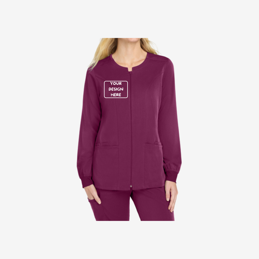 Wink Women’s Premiere Flex Full-Zip Scrub Jacket