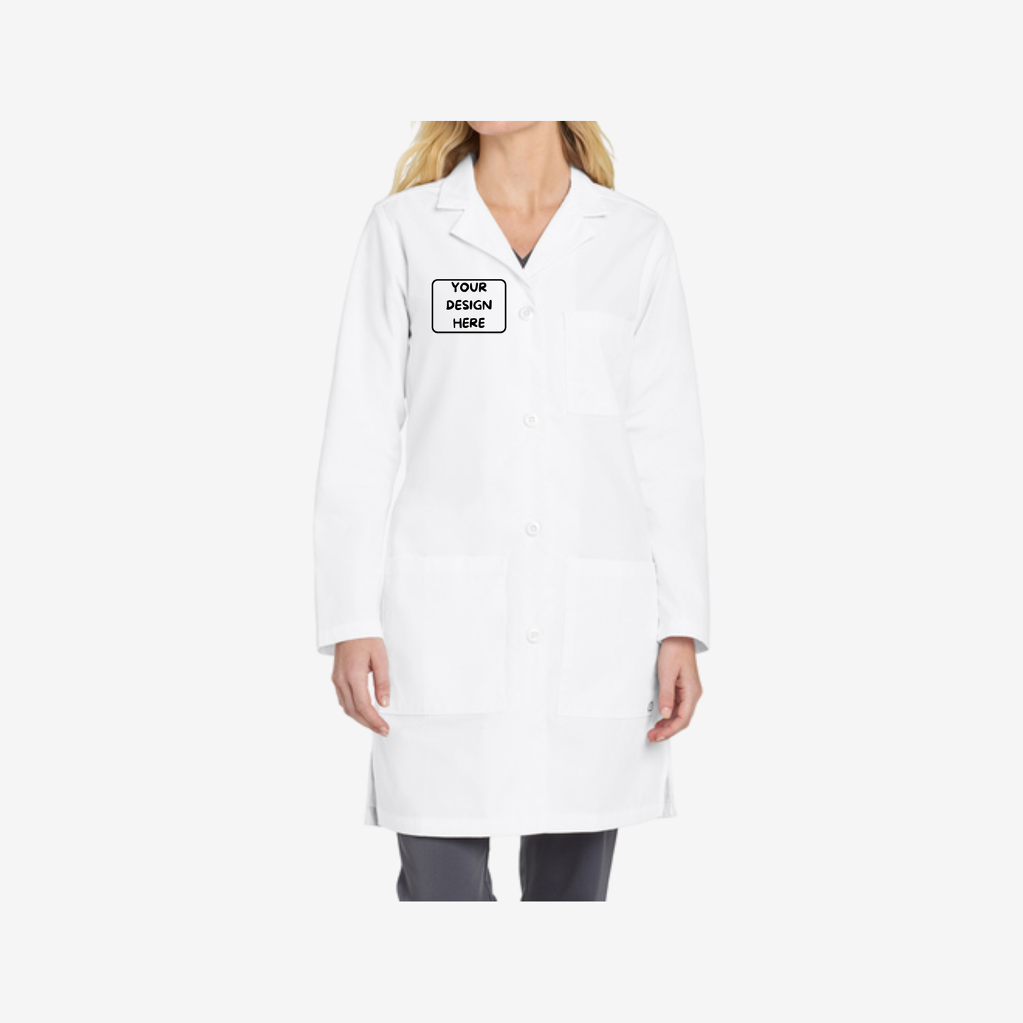 Wink Women’s Long Lab Coat