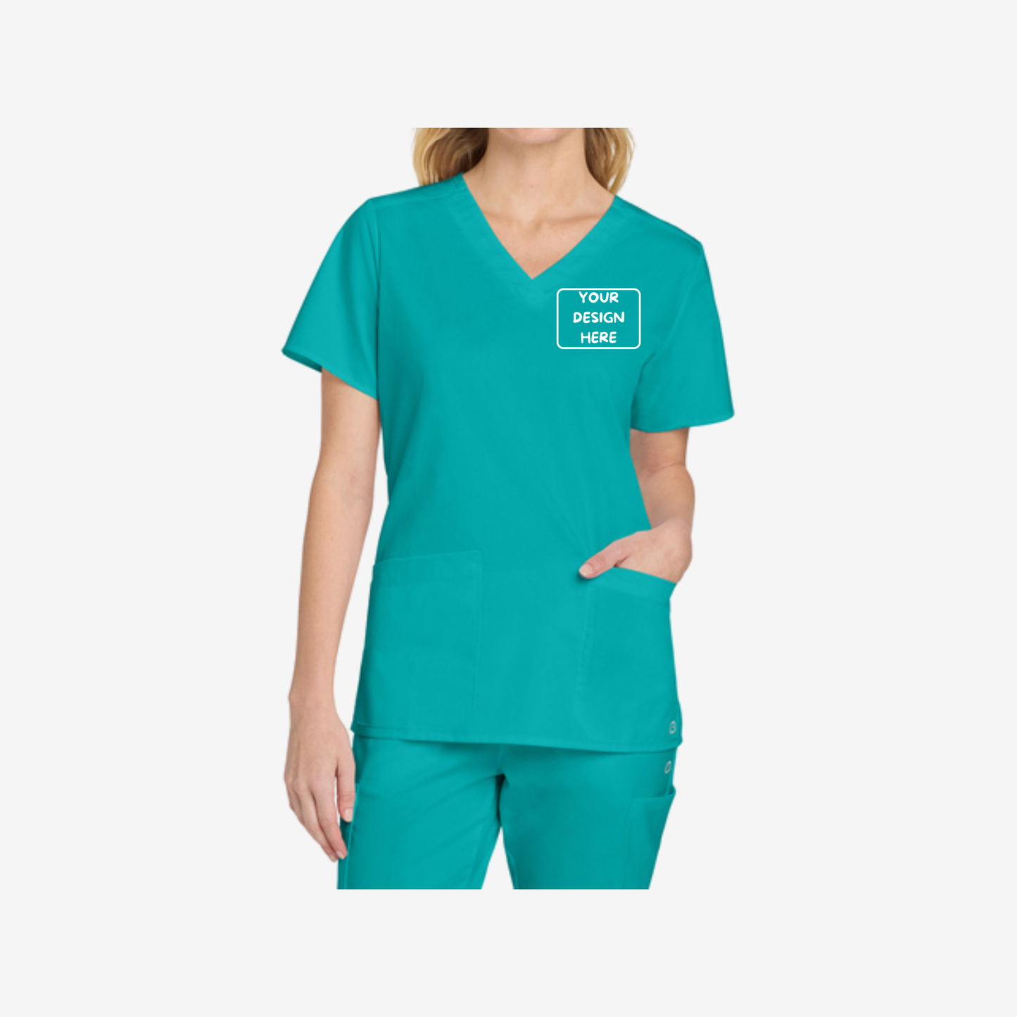 Wink Women’s WorkFlex V-Neck Scrub Top