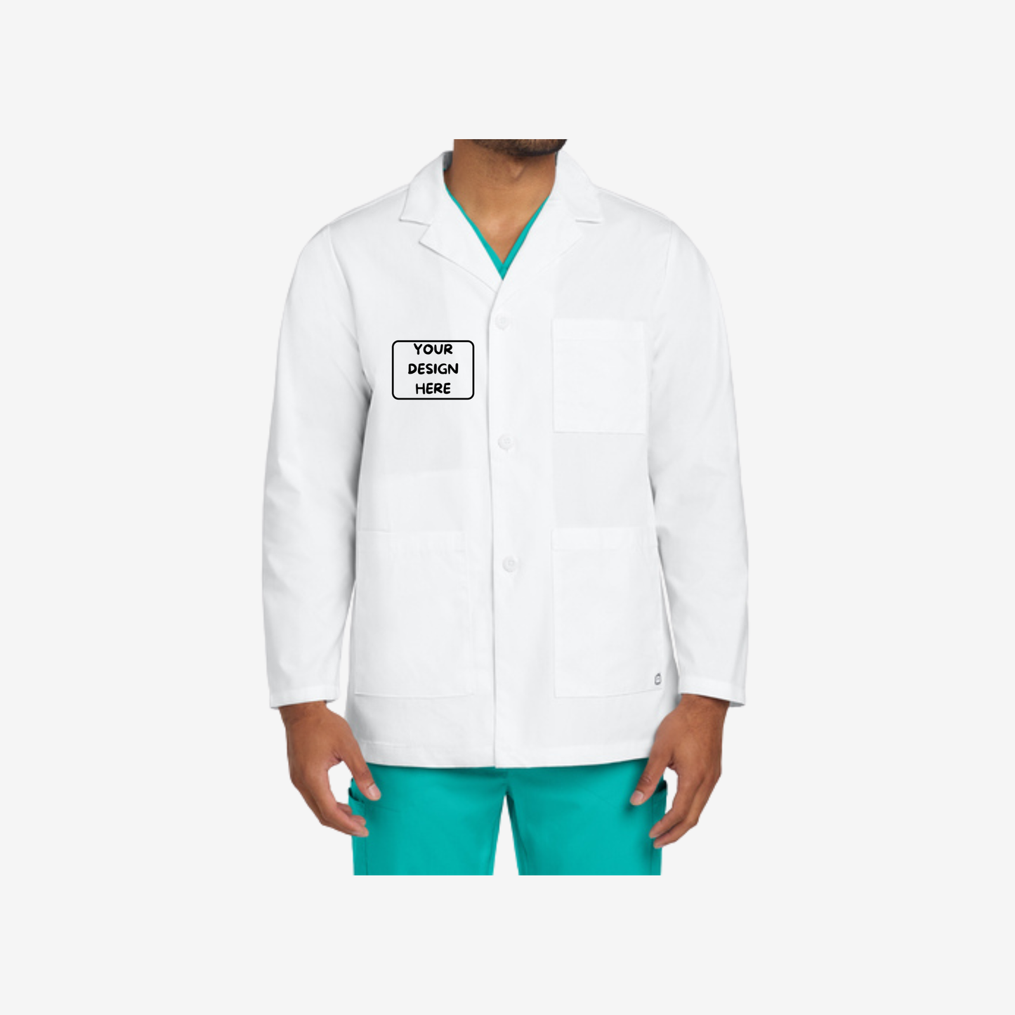 Wink Men's Consultation Lab Coat