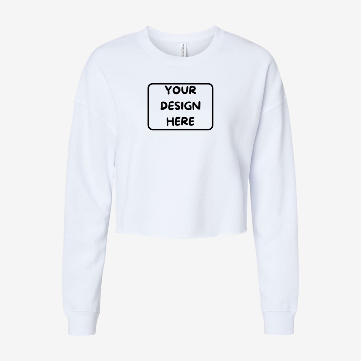 Independent Trading Co. Women's Crop Crew Pullover