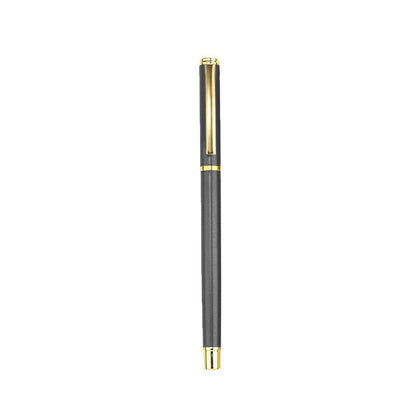 Dark grey Apex 1902 custom metal ballpoint pen for corporate branding