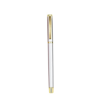Silver Apex 1902 engraved metal ballpoint pen for corporate gifts