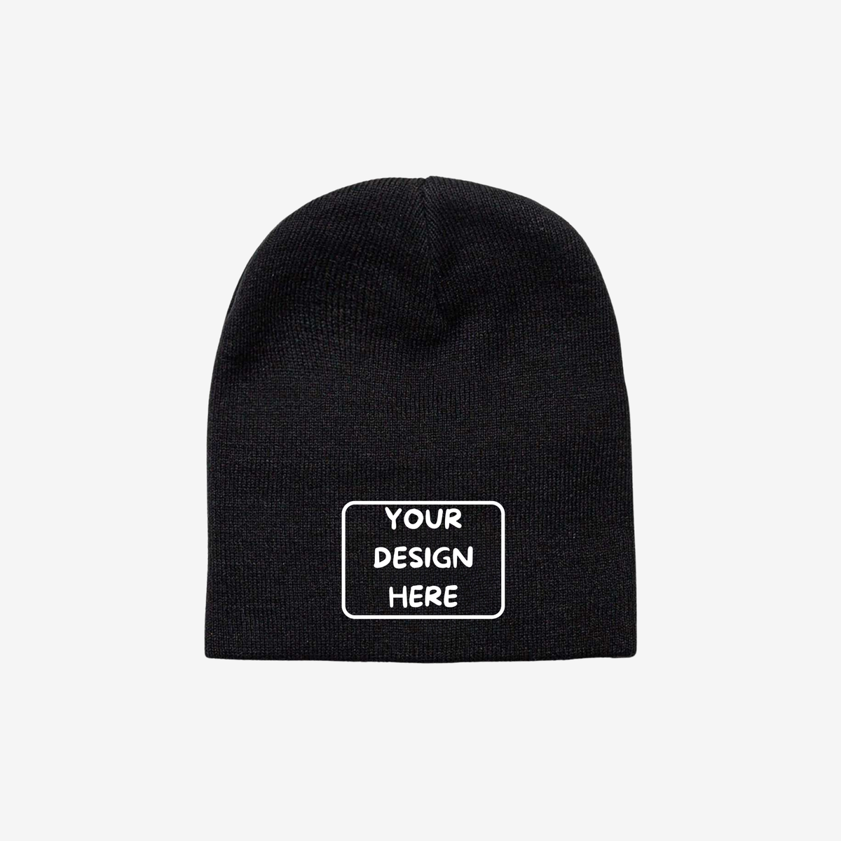 Black Berne Apparel H149 Heritage Knit Beanie with acrylic rib-knit fabric
